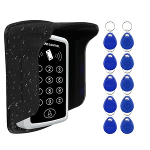 Chất lượng cao 12-24V kiểm soát truy cập bàn phím với Standalone RFID Đầu đọc thẻ ABS Chất liệu 125KHz Tần số - Product Image 5