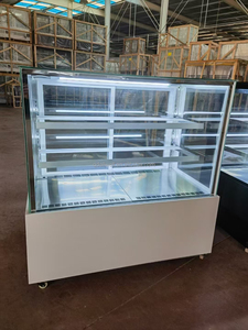 Réfrigérateur de boulangerie commercial, vitrine à gâteaux, comptoir de présentation de desserts, réfrigérateur pour fournitures de boulangerie avec éclairage LED - Product Image 3