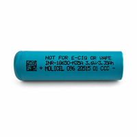 Batterie Molicel INR18650 M35A 3.6V 3500mAh 10A Grade-A, cellule d'alimentation fiable pour outils sans fil, vélos électriques, packs OEM et outils électriques