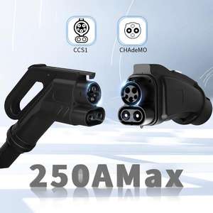מתאם טעינה לרכב חשמלי CHAdeMO ל-CCS1 עבור ניסאן ליף אוסטרלית, לשימוש עם תקע מטען מהיר CCS1 DC צפון אמריקאי בארצות הברית - Product Image 2