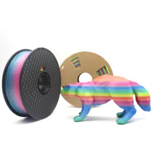 Sting3d PLA colorful filament 3d printer filament PLA rainbow filamentos 175mm filamentos rainbow filamento