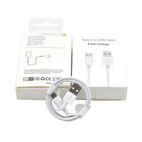 Nouveaux câbles de charge rapide USB Type C micro 8 broches personnalisés 2026, 1M, 1.5M, 2M, avec boîtes en papier, pour la vente en gros
