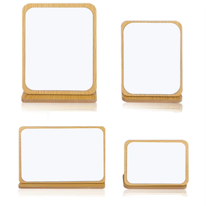 Bằng gỗ phong cách truyền thống Công Chúa gương Wall Mount Plug-in trang trí bền thân thiện với môi nhiều hình dạng thiết kế - Product Image 3