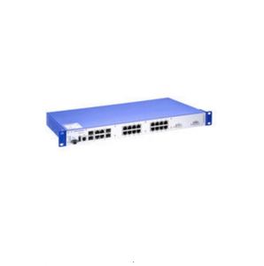 Hirschmann MACH104-16TX-PoEP +2X -E Managed 22-port Full Gigabit 19" <b>Switch</b> With 10G Uplinks, PoEP, External PSU - Product Image 1