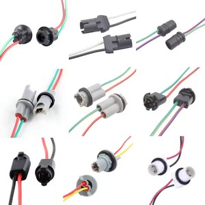 T10 W5W Auto-LED-Glühbirnen-Adapter, Keilförmiger Stecker, Hartadapter, Sockelverbinder, T10 Autolampenhalter-Adapter - Product Image 1