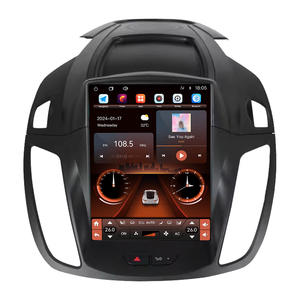 Suporte wifi <span class=keywords><strong>bluetooth</strong></span>, SIM + FM + AM <span class=keywords><strong>Android</strong></span> auto sistema 9.7 inch carro estéreo rádio monitor de vídeo para FORD KUGA/Escape 2013-2018 - Product Image 1