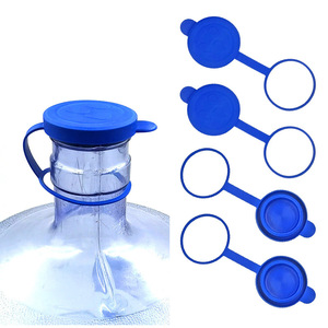 Bottled water <b>dust</b> cover, water bucket lid, purified water bucket lid, reusable mineral water sealing <b>cap</b>, smart lid - Product Image 1