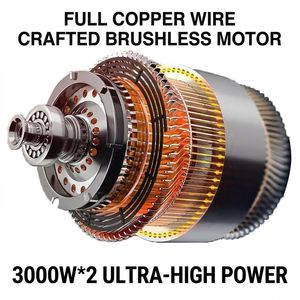 Wholesale Dual Motor <b>Scooter</b> for Adult - 75km/h High Speed Foldable Aluminum <b>E</b> Long Range High-Speed Performance Reach Speeds up - Product Image 2