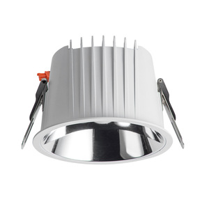 Luminaria Empotrable LED de Aluminio Negro, 4100K Blanco Neutro, IP20, Luz de Techo Interior, CA 220V, Uso Comercial, CRI 90, Regulable - Product Image 3