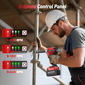 Llave <span class=keywords><strong>de</strong></span> <span class=keywords><strong>Impacto</strong></span> Inalámbrica Eléctrica <span class=keywords><strong>de</strong></span> <span class=keywords><strong>3</strong></span>/<span class=keywords><strong>8</strong></span> Pulgadas, <span class=keywords><strong>Pistola</strong></span> <span class=keywords><strong>de</strong></span> <span class=keywords><strong>Impacto</strong></span> Eléctrica con Motor sin Escobillas para Automóviles, Hogar, Neumáticos, Tipo Llave Dinamométrica - Product Image 5