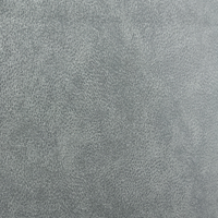 Tissu en cuir PU imprimé rétro bicolore brossé à tombé doux, 320 GSM, épaisseur 0,75 mm, avec support tissé pour vêtements, manteaux et vestes
