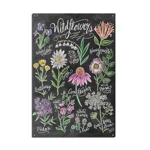 Letrero de Metal Pintado con Diseño Floral de Lavanda de Provenza, <span class=keywords><strong>Decoración</strong></span> Rústica para Pared de Cocina o Jardín, Ideal para Aniversarios y Año Nuevo - Product Image 5