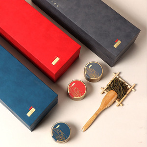 Cao cấp Đậu nành mực trà quà Tặng hộp giấy tùy chỉnh thực phẩm đóng hộp gia vị gia vị salad rỗng Goji Berry gói hộp với logo - Product Image 5