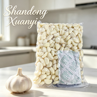 Ail frais pelé chinois 1KG Bawang Putih Kupas Emballage sous vide Ail en gousses à vendre