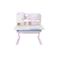 Nouvelle table d'étude ergonomique pour enfant H1, bleu rose, hauteur réglable de 530 à 760 mm, bureau d'étude pour enfants
