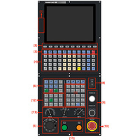 Panel de Control del Sistema de Control Numérico CNC para Fresadora, Controlador CNC de 3-6 Ejes