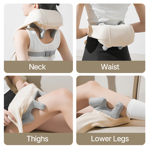 customization With Heat <b>Machine</b> Health Best Electric Shiatsu <b>Kneading</b> Cordless Full Body Use Neck and Shoulder Massager - Product Image 2