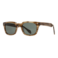 Lunettes de soleil polarisées en acétate de qualité supérieure Lmamba Classic Trendy Retro Square Designs Shades UV400 avec logo personnalisé pour femmes et hommes