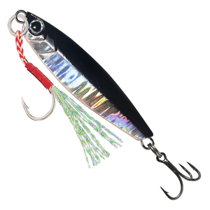 Señuelo de jigging de plomo 120g con acción estable de vibración y destello para lubina, pargo, caballa, cebo de fondo para pesca en agua salada/oceánica - Product Image 2