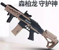 Fusil de sniper rechargeable Saint M416 Total Excursion blanc, modèle Shus, très populaire pour les jeux de guerre