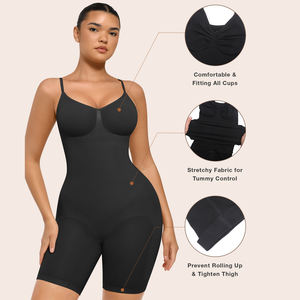 HEXIN vente en gros de vêtements de forme amincissants sans couture respirants vêtements de forme moulante vêtements de forme avec contrôle du ventre body amincissant grandes tailles - Product Image 4