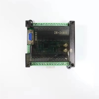 Carte de contrôle industrielle PLC FX2N-24MR FX2N-24MT avec boîtier RS232 1DA+2AD en option DC24V 9.6k