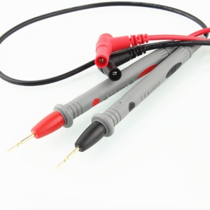 Punta de prueba para multímetro de 1000V 10A, punta fina especial, aguja de cobre chapada en oro - Product Image 2