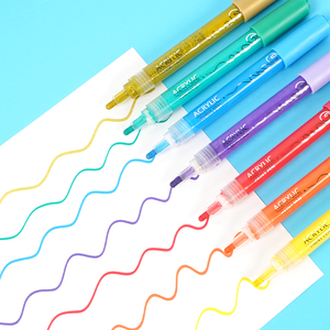 Écriture lisse à base d'eau walve <span class=keywords><strong>action</strong></span> marqueur acrylique stylos de couleur pour peinture rupestre bricolage artisanat bois <span class=keywords><strong>toile</strong></span> verre - Product Image 6
