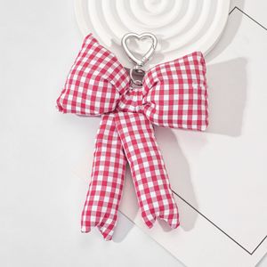 הסיטונאי מבוקמת bowknot pppipy קשת תיק קסם סרט חמוד סרט דפוס משובץ קוקט קוון קשת מקשים - Product Image 6