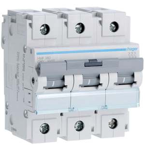 HMF380 Personalizzabile con Hagers MCB 10000A 10kA 3P curva C 80A 4.5M - Product Image 1