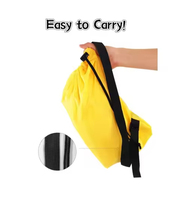Canapé gonflable moderne portable de qualité personnalisée, pliable, imperméable, gonflage rapide, pour le camping en plein air, la plage, le salon