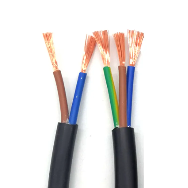 Cable de alimentación certificado VDE Precio de cable eléctrico multinúcleo de 300V 3 núcleos 1,5mm de cable flexible