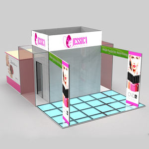 Caja DE LUZ DE 3*<span class=keywords><strong>6m</strong></span>, cabina de exposición cosmética, equipo de Feria Comercial con puesto abierto de 2 lados para eventos y exhibiciones - Product Image 1
