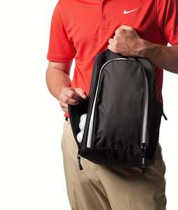 Premium özel taşınabilir seyahat ayakkabı saklama çantası fermuarlı ayakkabı taşıma torbaları Golf ayakkabısı çanta - Product Image 3