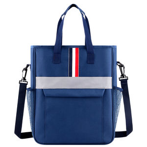 Sac à bandoulière personnalisé avec logo imprimé, sac à main imperméable pour femme, sac bandoulière pour homme, sac d'école avec bande réfléchissante - Product Image 6