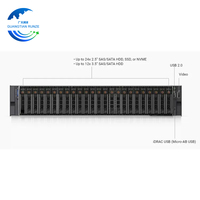 Serveur en rack PowerEdge R760 2U avec processeur Intel Xeon 16 Go de mémoire et disque dur SATA en stock!