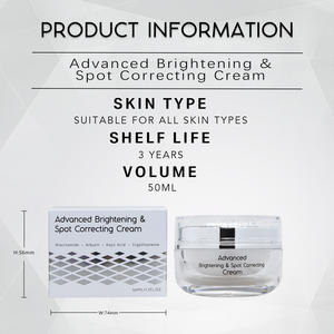 Crème Éclaircissante Visage Marque Blanche – Aide à Réduire les Taches Pigmentaires, Correctrice, Non Grasse, Soin Quotidien pour une Peau Uniforme - Product Image 6