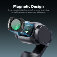 Filtre magnétique OEM d'usine (CPL ND16 BLACK MIST) 3 en 1 pour DJI Osmo Pocket 4 Osmo Pocket 3 Accessoires pour caméra sportive