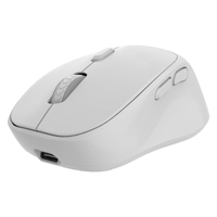 WESDAR 2.4G Bt 5.0 Mouse Nirkabel Senyap, Dapat Diisi Ulang, 3 DPI, Tipe-C, 6 Tombol, untuk PC Laptop Mac Office