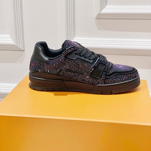 Zapatillas Deportivas Casuales Retro de Lujo para Mujer, Cómodas, de Cuero Genuino de Vaca, TPU, Diseño de Skateboard para Hombre - Product Image 4