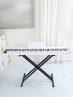 High Quality 88 Keys Wooden Piano Touch Response Piano Musical Keyboard Instruments with MIDI and Stand
