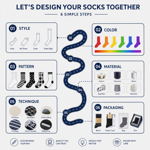 Chaussettes pour femmes avec logo personnalisé OEM, broderie d'animaux, chiot, chaton, nœud, respirantes, en tricot, chaussettes mi-hautes de haute qualité, vente en gros - Product Image 3