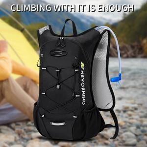 Sac à dos de cyclisme léger, imperméable, pour la randonnée en plein air, l'escalade, en nylon, à double épaule, pour casque de vélo - Product Image 6