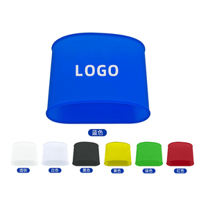 Vente en gros <span class=keywords><strong>de</strong></span> sangles antidérapantes en silicone pour protège-tibias <span class=keywords><strong>de</strong></span> football pour adultes et enfants - Product Image 2