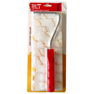 Kit de mini-rouleaux à peinture professionnels avec manche pour travaux de précision, loisirs créatifs et peinture DIY - Product Image 2