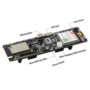 MLK TTGO T-SIM7000G ESP32 Module de communication sans fil MCU32-WROVER-E avec emplacement pour <span class=keywords><strong>carte</strong></span> SIM Flash de 4 Mo - Product Image 2
