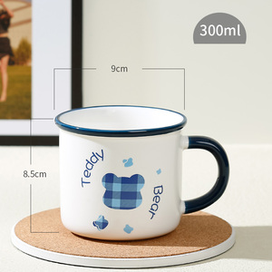 Vente chaude tasse en céramique <span class=keywords><strong>pas</strong></span> <span class=keywords><strong>cher</strong></span> prix tasses à café à la main petit déjeuner tasse pour les enfants - Product Image 6