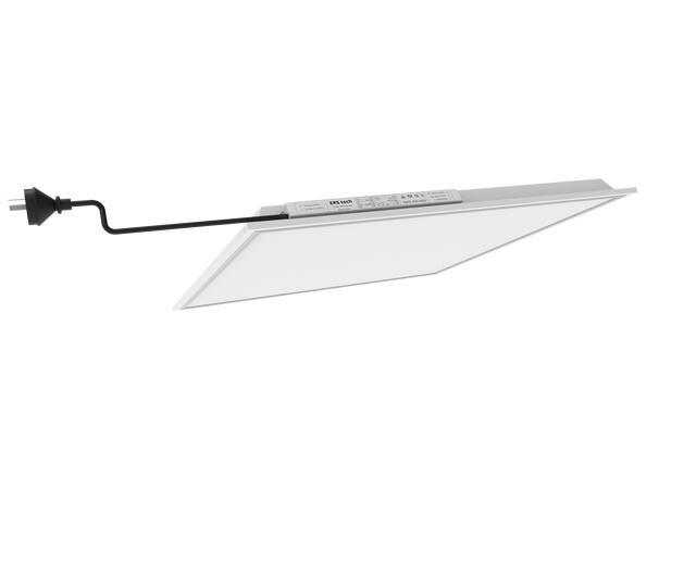 Commercial-Grade 60x60 LED Panel Light Recessed Ceiling Lamp for Office Home Living Room Mounted Ceiling Panels Office- Shape