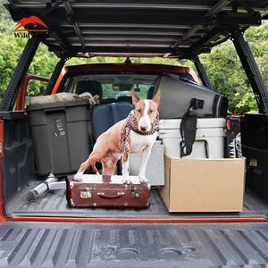 Wild Land-estante trasero ajustable para camioneta, sistema de <span class=keywords><strong>torre</strong></span> de camión, estante de riel de coche con acero de carbono de alta resistencia para carpas de techo - Product Image 5