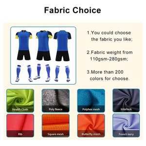 Camiseta de Fútbol Personalizada OEM para Hombre, Transpirable, de Secado Rápido, Cuello Redondo, Manga Corta, Impresión Digital, Nombre del Equipo Personalizado, 100% - Product Image 4